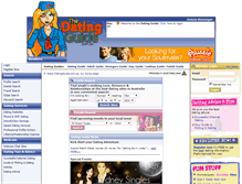 Tablet Screenshot of datingguide.com.au